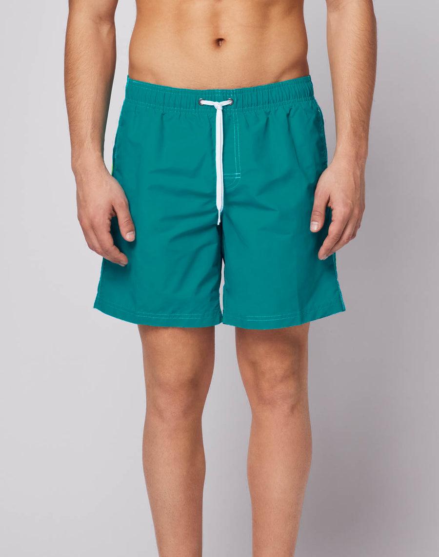 Sundek COSTUME DA BAGNO LUNGHEZZA MEDIA VITA ELASTICATA ICONIC TAFFETA Nuovi prodotti