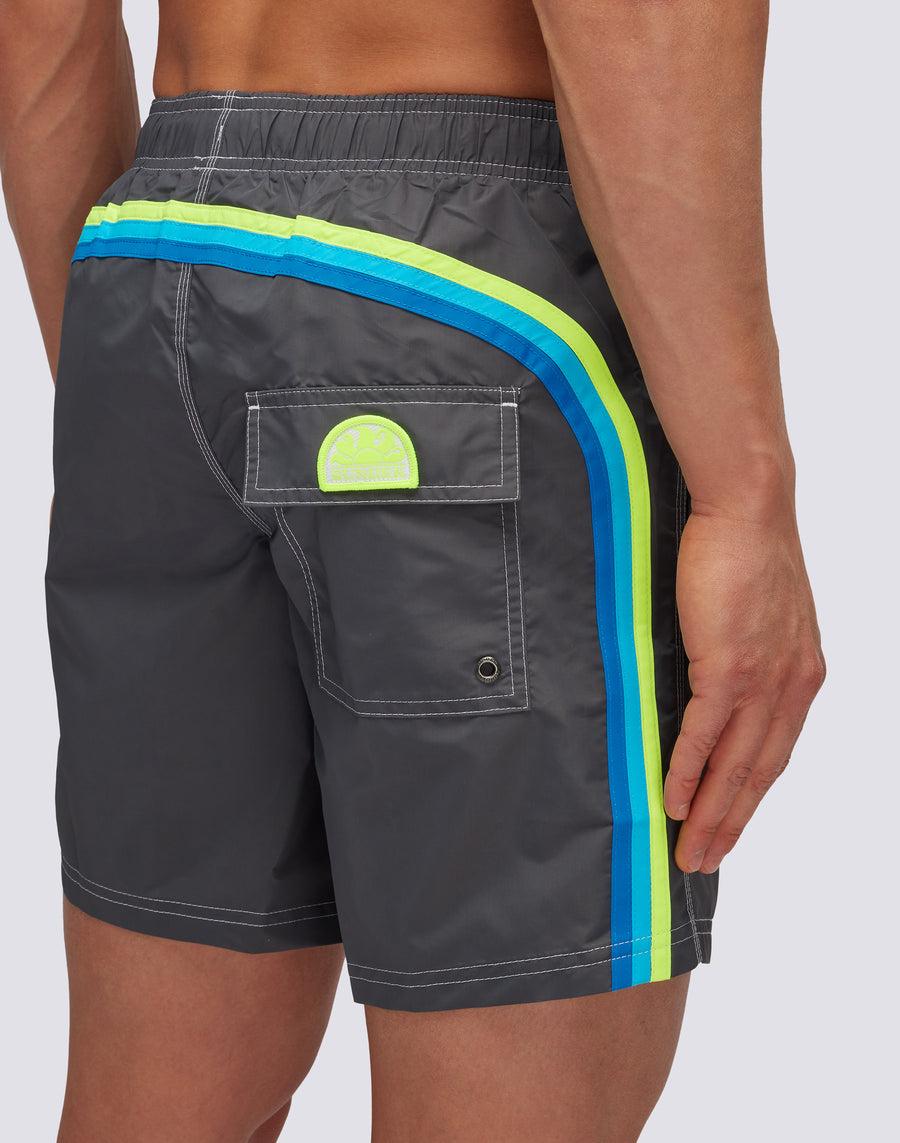 Sundek COSTUME DA BAGNO LUNGHEZZA MEDIA VITA ELASTICATA ICONIC TAFFETA Rilascio limitato