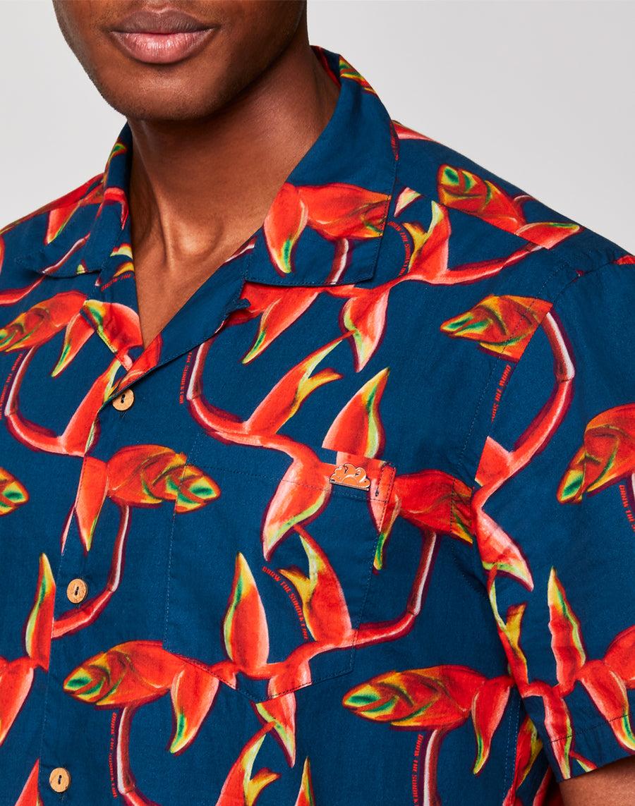 Sundek camicia con stampa all over M817SHMU100-952HL ACQUISTA ORA