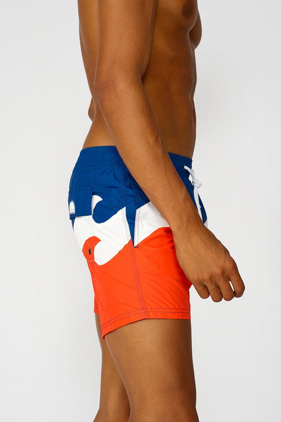 Sundek printed boardshort M726BDRT4MM-007MM Officina