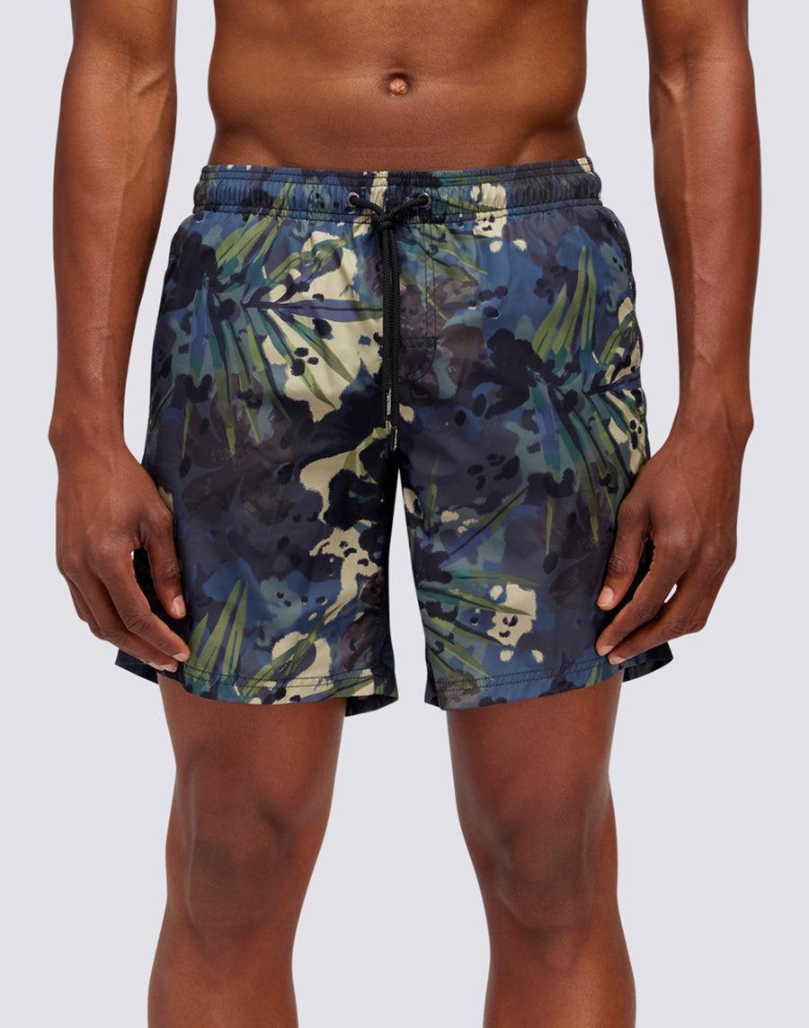 Sundek spotty jungle print boardshort M665BDRT4JS-108JS Nuovo