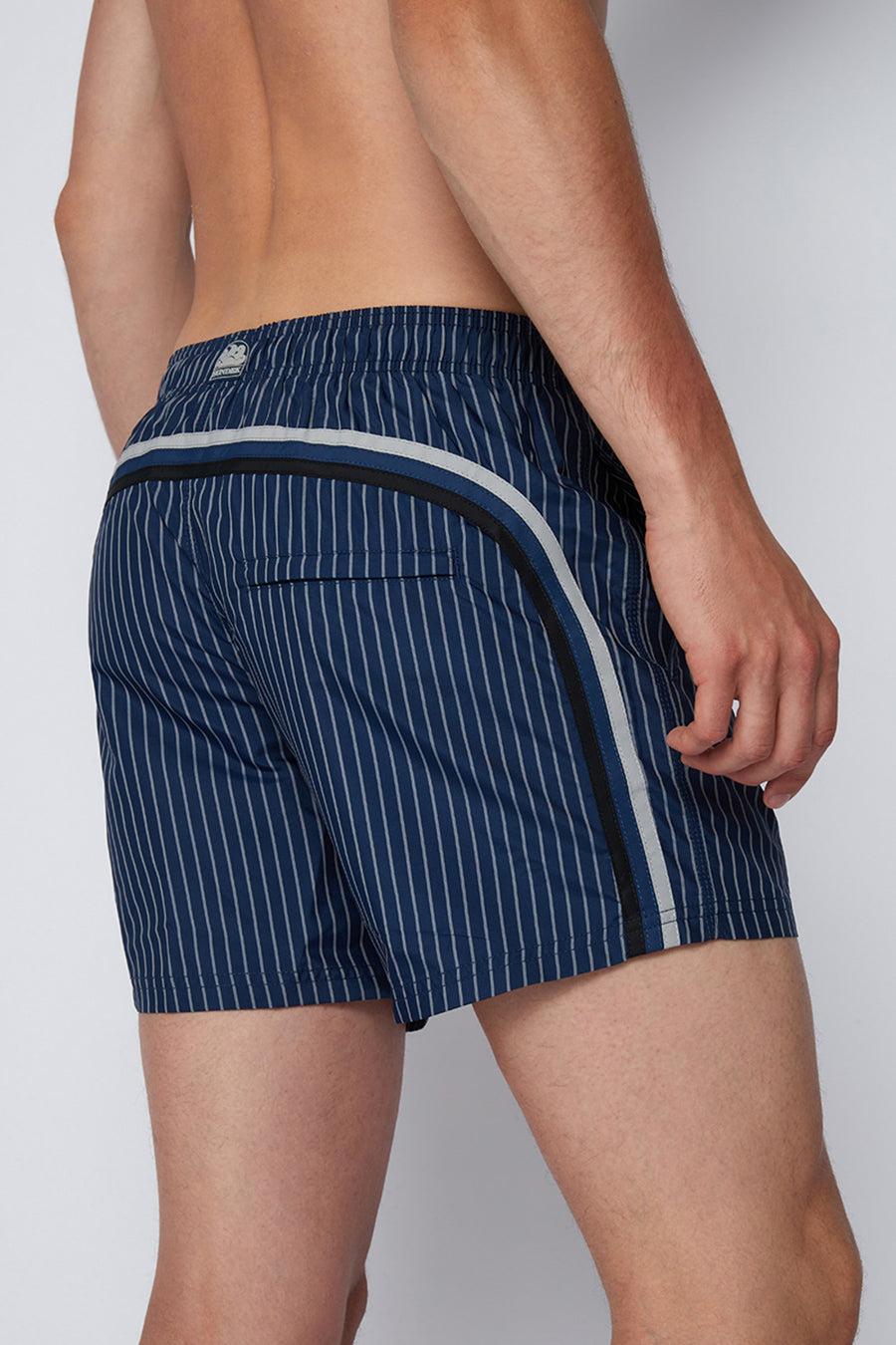 Sundek striped boardshort M589BDVT100-00701 Soddisfazione Garantita