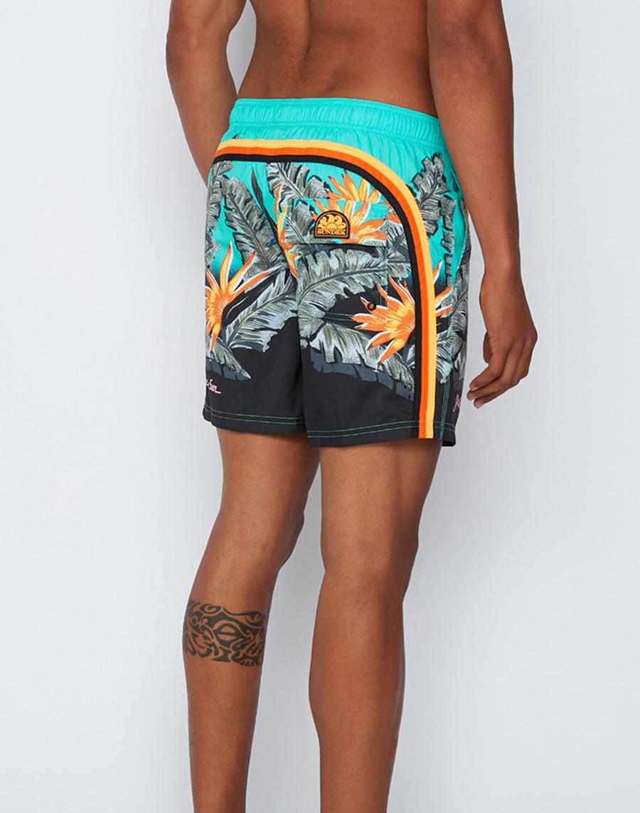 Sundek costume da bagno stampa paradise jungle M505BDRT3JR-961JR