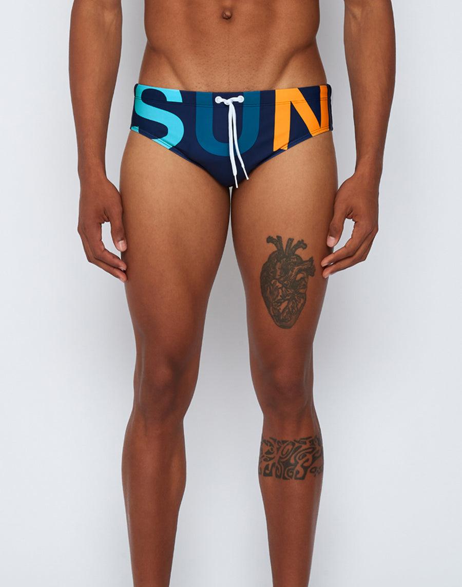 Sundek slip mare con logo M296SSL411M-0071M Offerte speciali