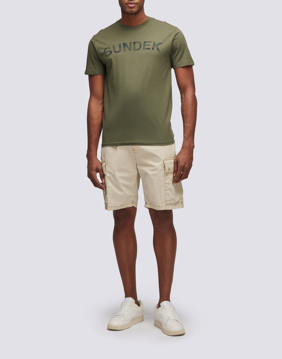 Sundek t-shirt con stampa camou M290TEJ7800-30200 Ultimi due giorni