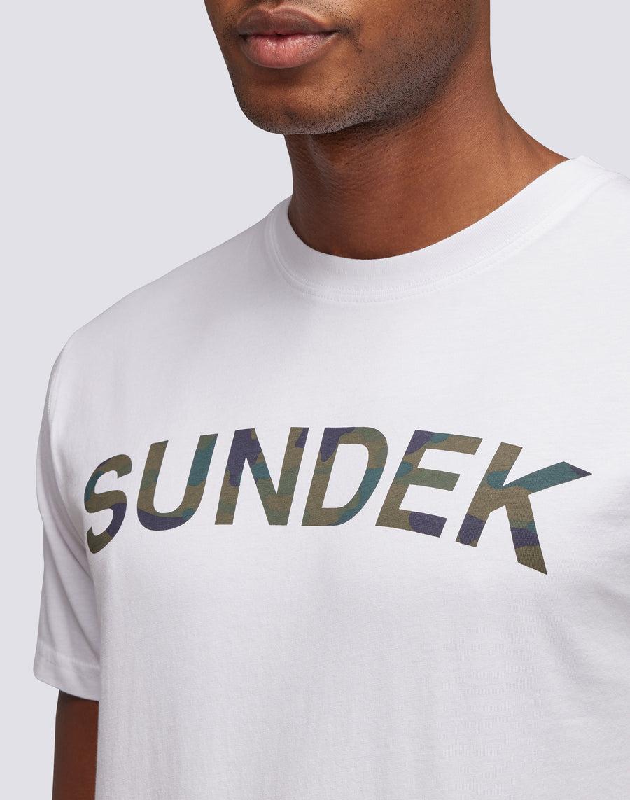 Sundek t-shirt con stampa camou M290TEJ7800-00600 Ultimo giorno