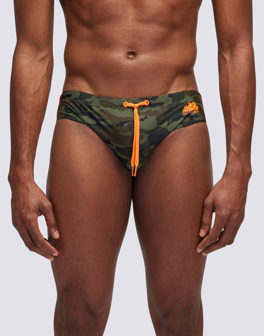Sundek slip mare camou M279SSLY753-63953 Solo un giorno rimasto