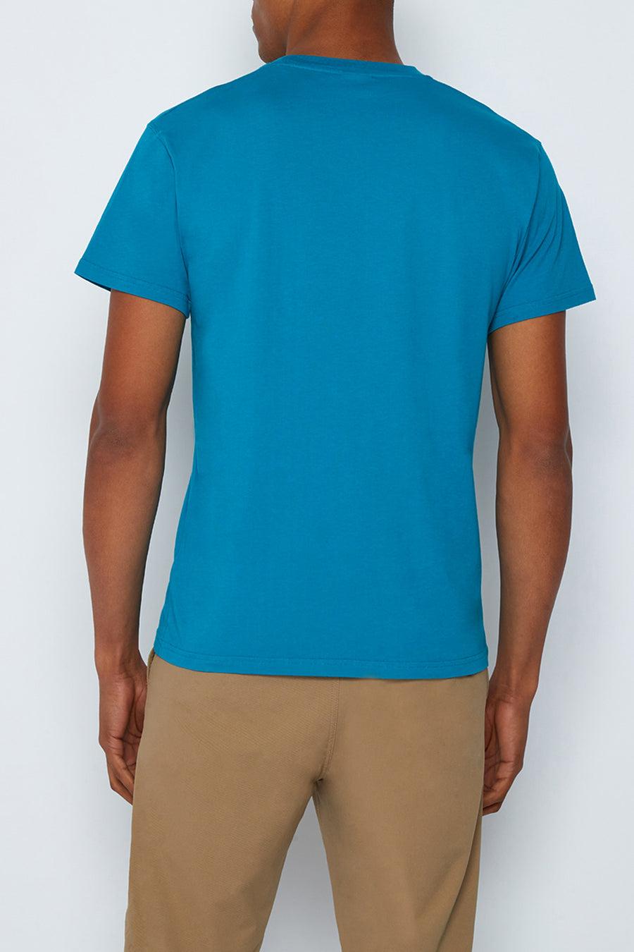 Sundek t-shirt girocollo con logo M129TEJ78OT-69400 Vendita