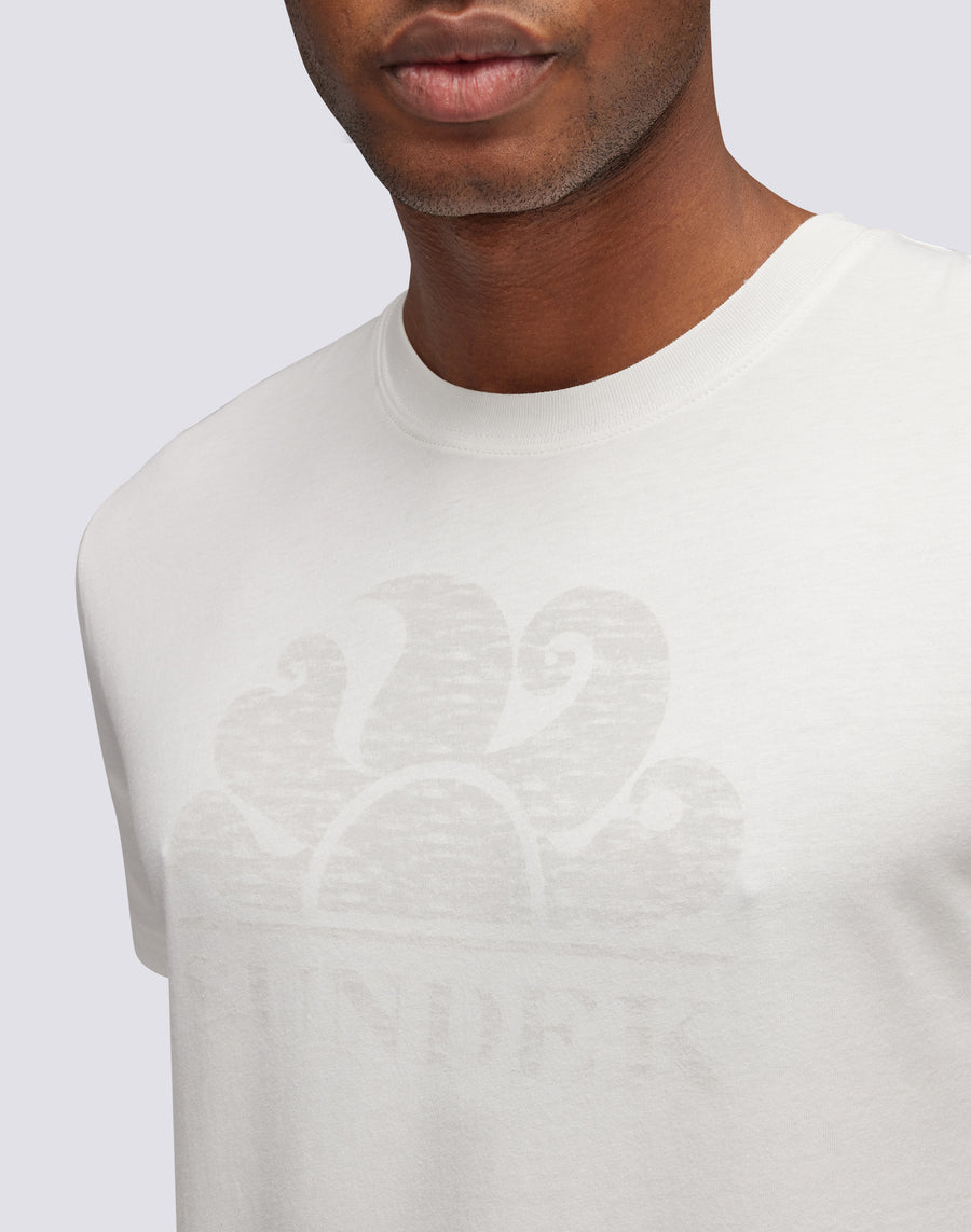Sundek T-SHIRT MANICHE CORTE CON LOGO M021TEJ78OT-03900