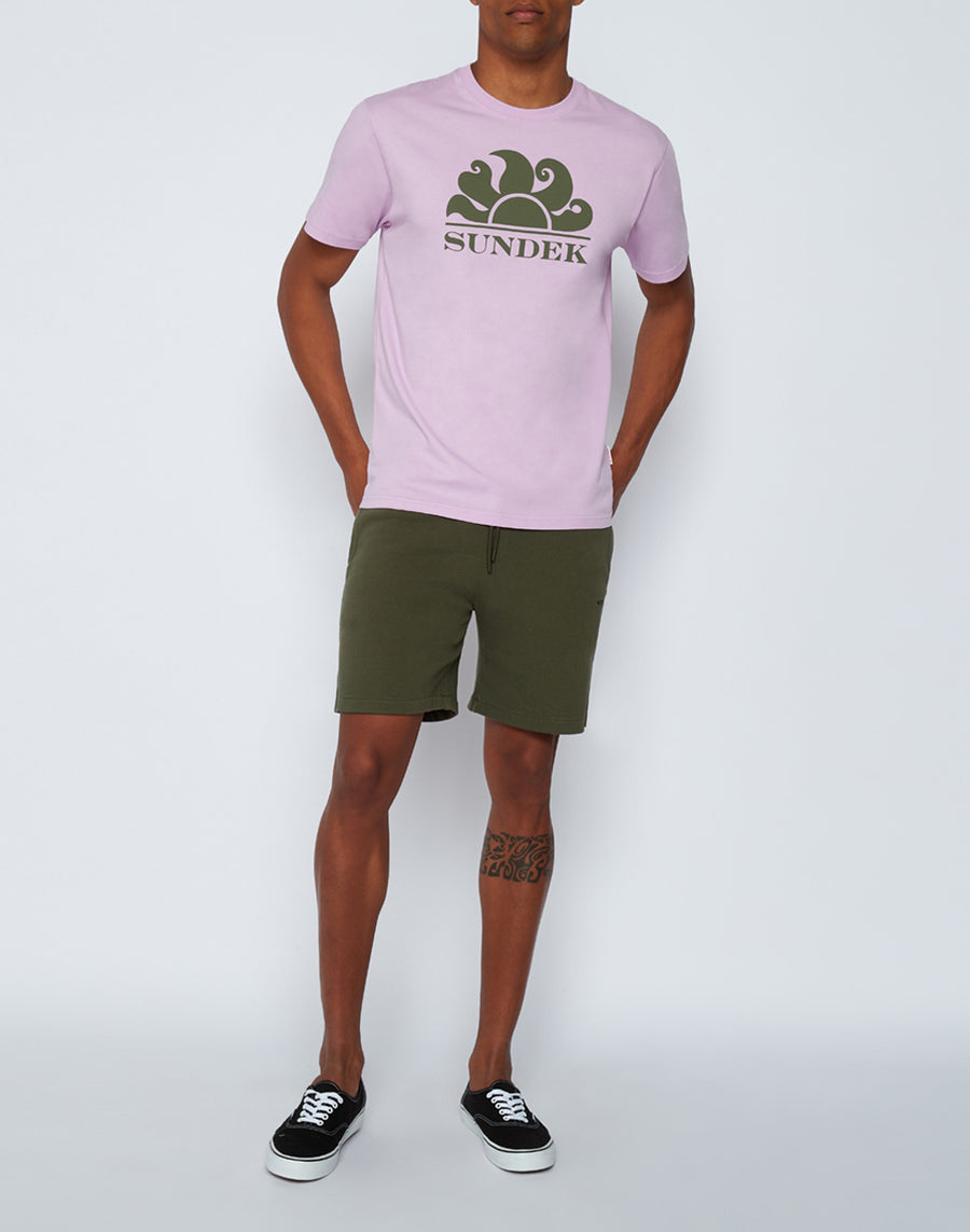 Sundek t-shirt girocollo con stampa logo M021TEJ7800-69501 Prezzo Ridotto