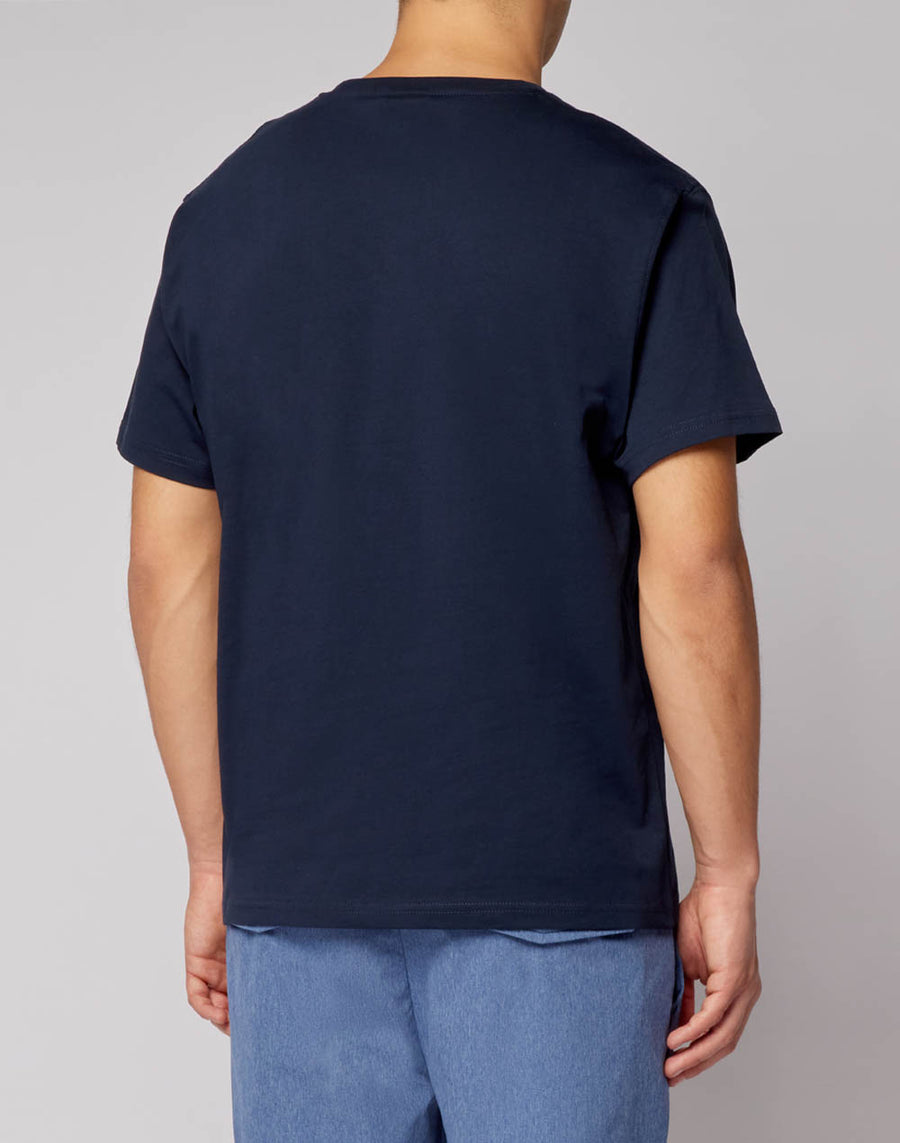 Sundek t-shirt girocollo con stampa logo M021TEJ7800-00705 Sottocosto