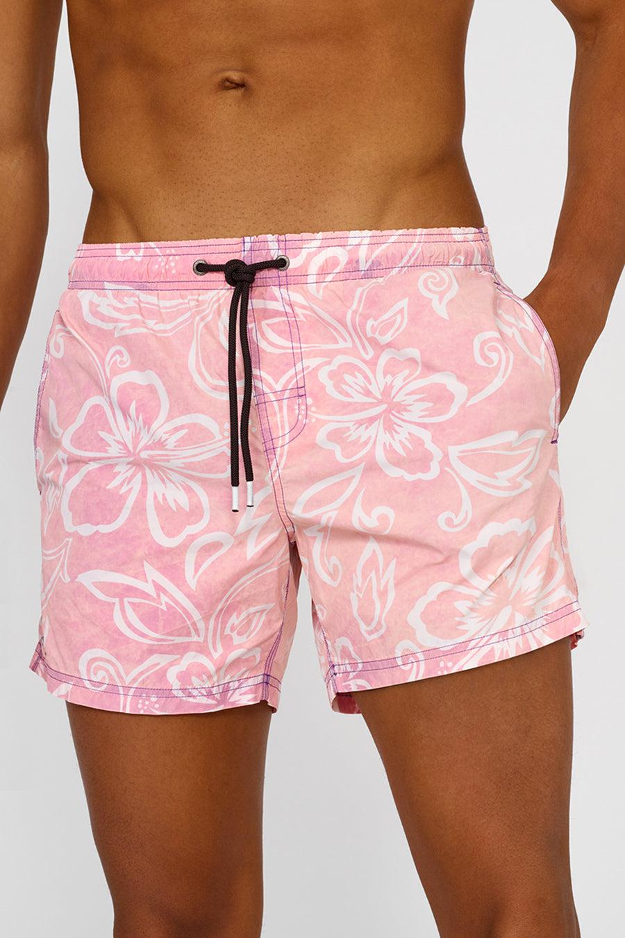Sundek costume da bagno stampa hibiscus GM504BDN64IA-249IA In Vendita