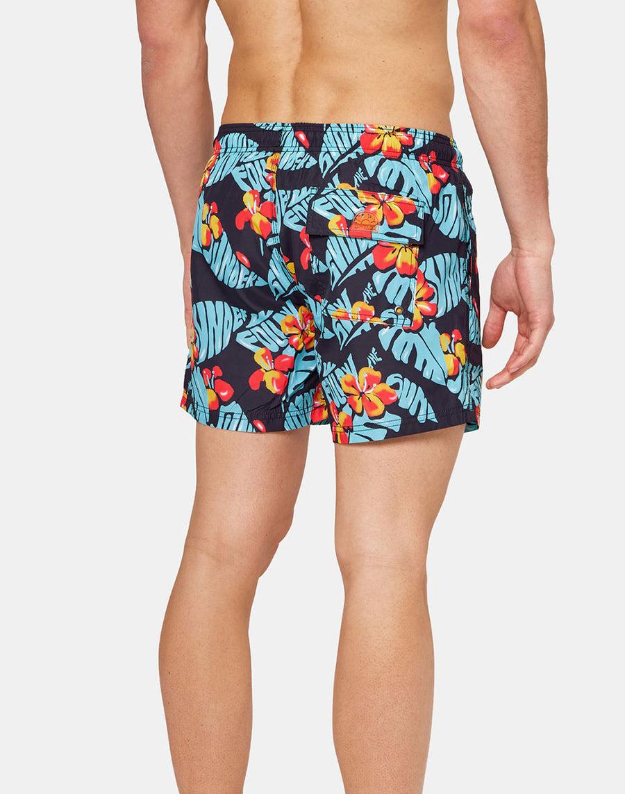 Sundek COSTUME DA BAGNO CORTO CON STAMPA FANTASIA TROPICALE M633BDRT4BO-004BO I Più Venduti