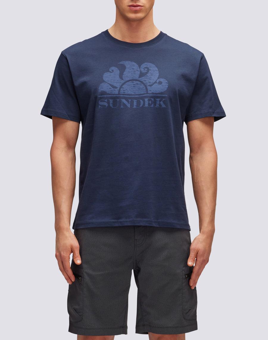 Sundek T-shirt New Simeon girocollo con logo M021TEJ78OT-00700 Vendite stagionali