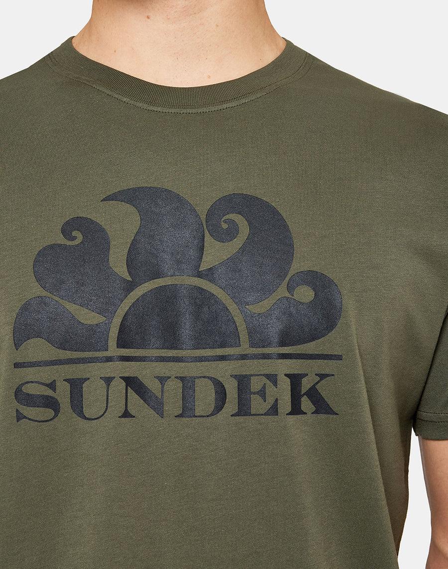 Sundek T-shirt New Simeon girocollo con logo M021TEJ7800-30202 Cyber Monday