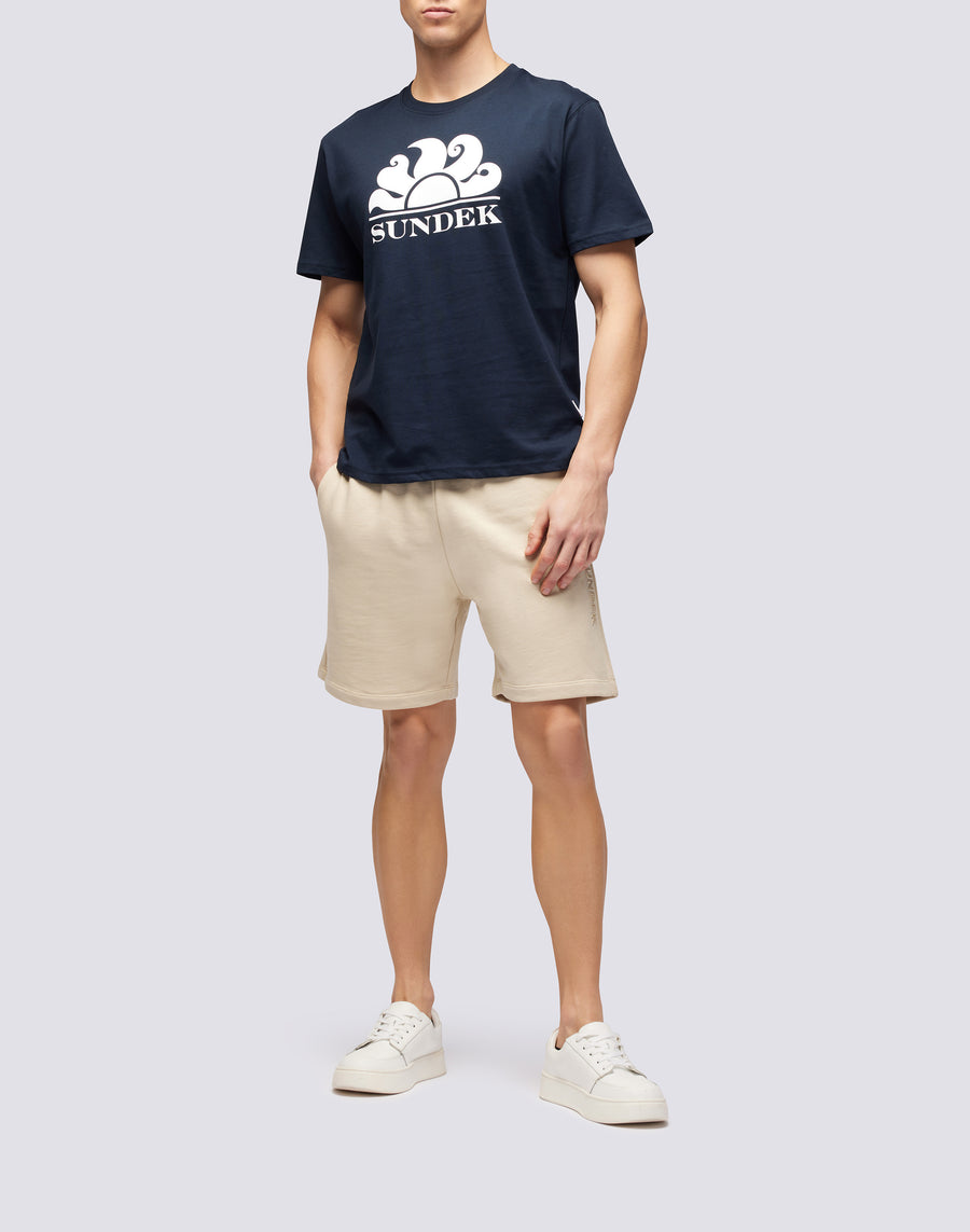 Sundek T-shirt New Simeon girocollo con logo M021TEJ7800-00704 Offerta natalizia