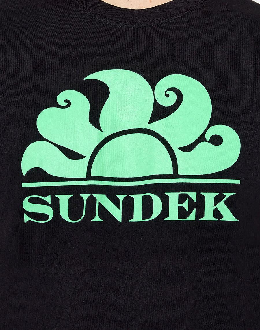 Sundek T-shirt New Simeon girocollo con logo M021TEJ7800-00403 Offerta Pasqua