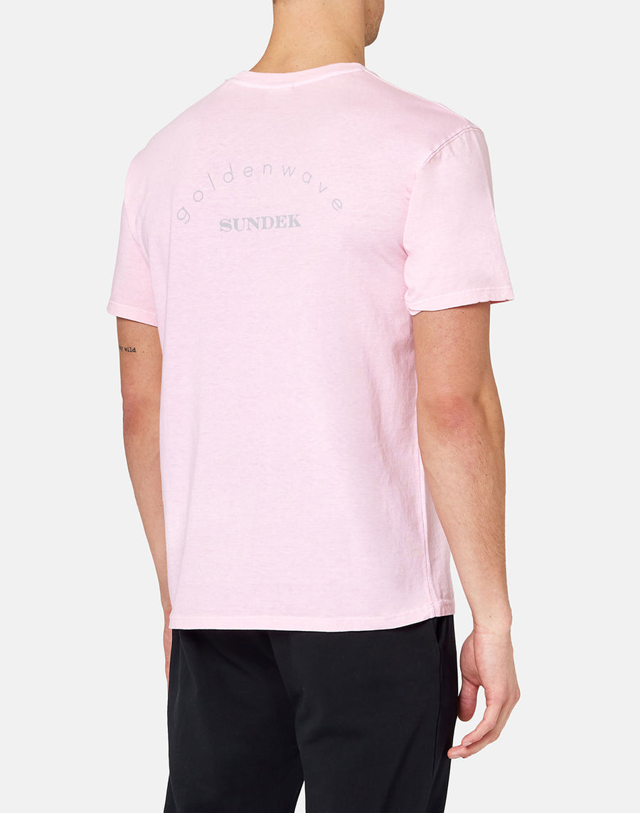 Sundek T-shirt in jersey tinto in capo GM011TEJE200-53200 Prezzo basso