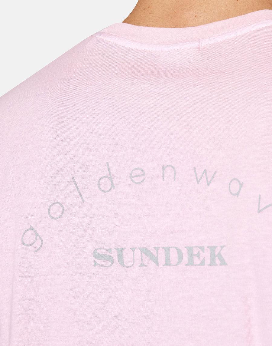 Sundek T-shirt in jersey tinto in capo GM011TEJE200-53200 Prezzo basso