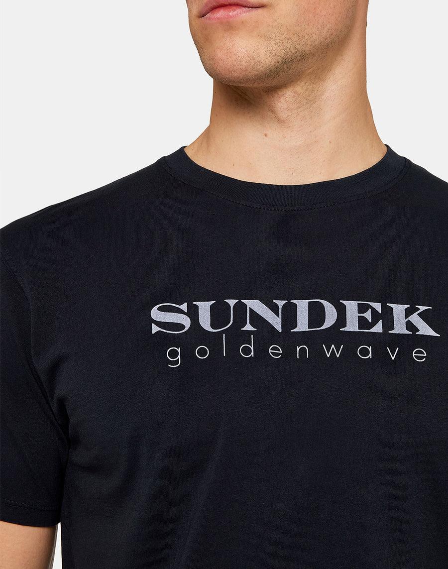 Sundek T-shirt in jersey tinto in capo GM003TEJE300-00400 Rilascio limitato