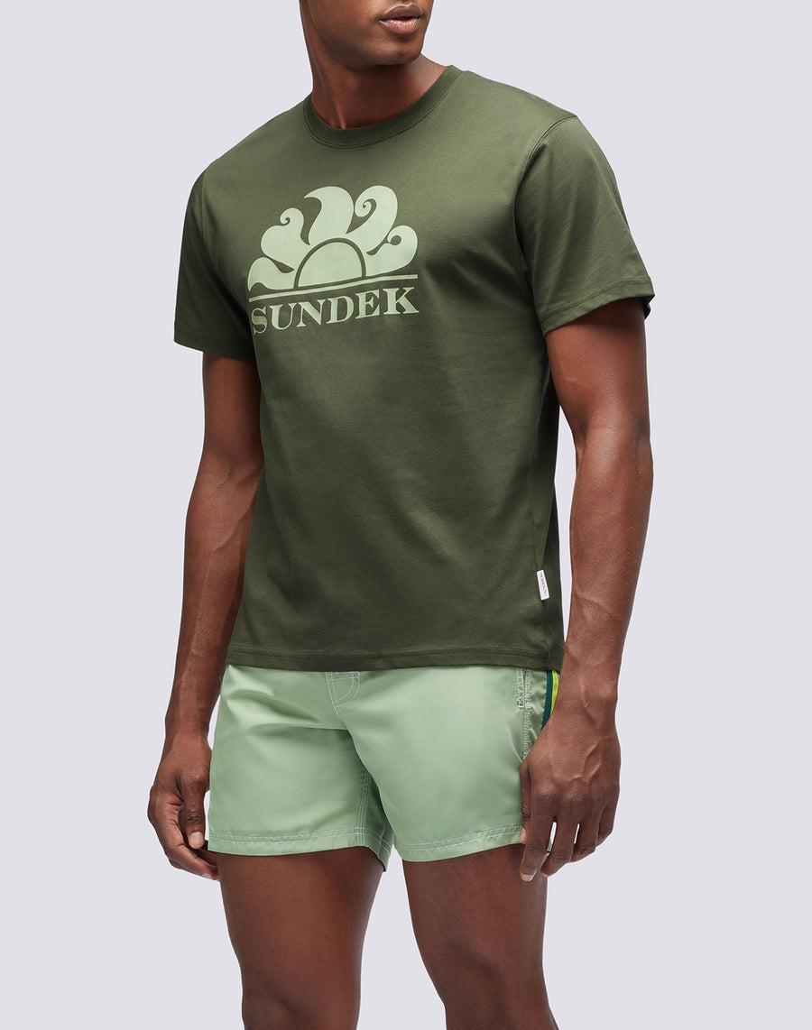 Sundek T-shirt New Simeon girocollo con logo M021TEJ7800-30203 Fino al 50% di sconto