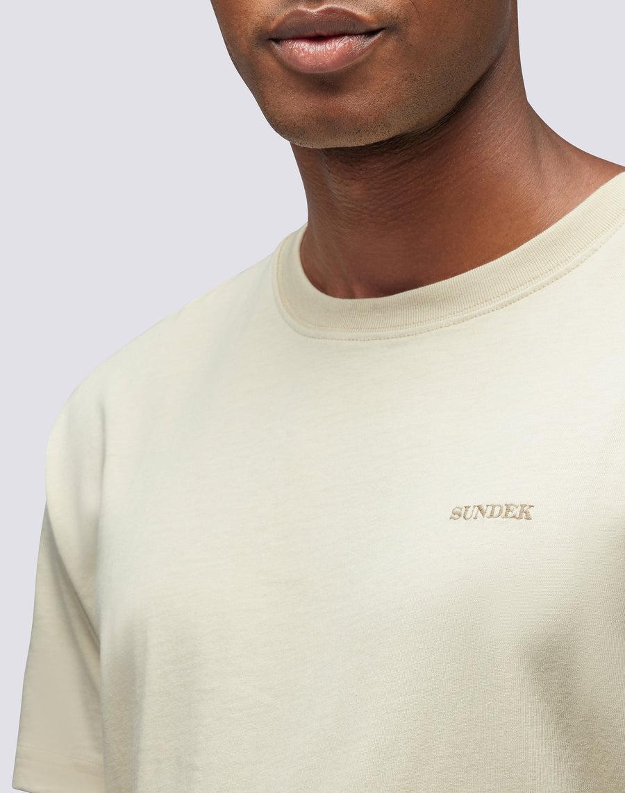 Sundek T-SHIRT GIROCOLLO TINTO CAPO m671tejs500-32600