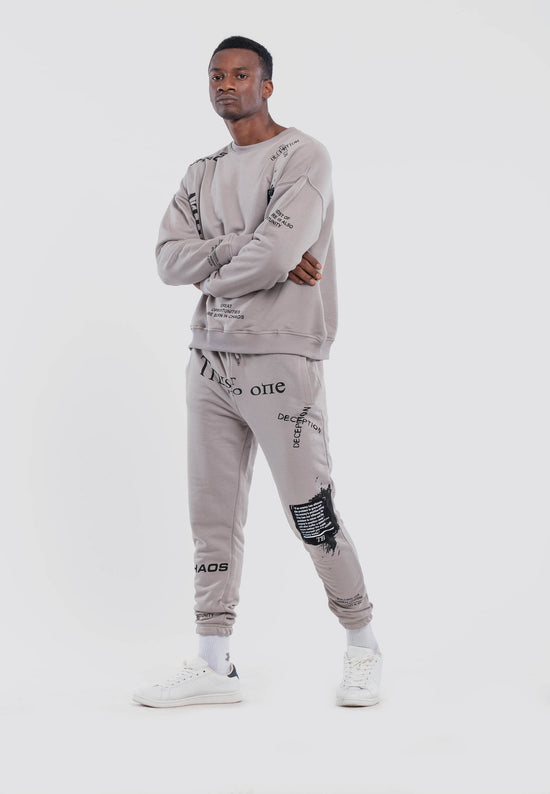 Tom Barron Tuta da ginnastica con stampa Luxe Everywhere Presa