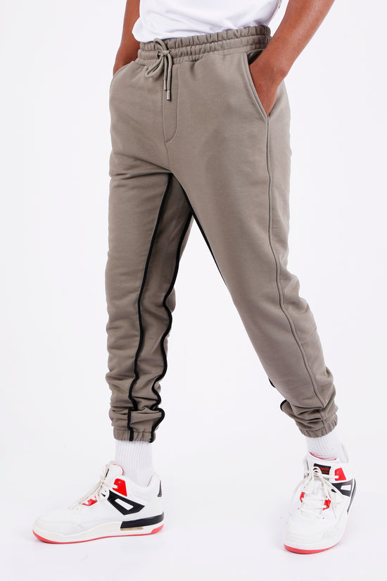 Tom Barron Pantaloni da ginnastica Heritage a doppia striscia In Vendita