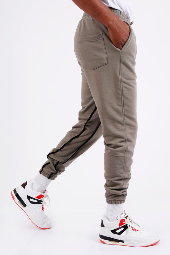 Tom Barron Pantaloni da ginnastica Heritage a doppia striscia In Vendita