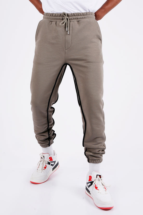 Tom Barron Pantaloni da ginnastica Heritage a doppia striscia In Vendita