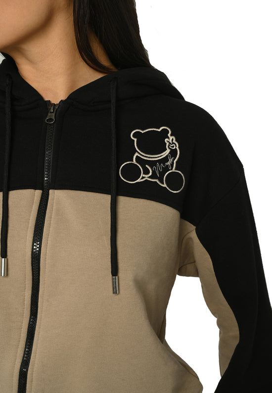 Tom Barron Ensemble con zip dell'orso di peluche Qualità