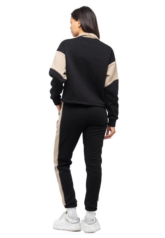 Tom Barron Prestige Tuta da ginnastica mezza zip Duo-Color Vendita