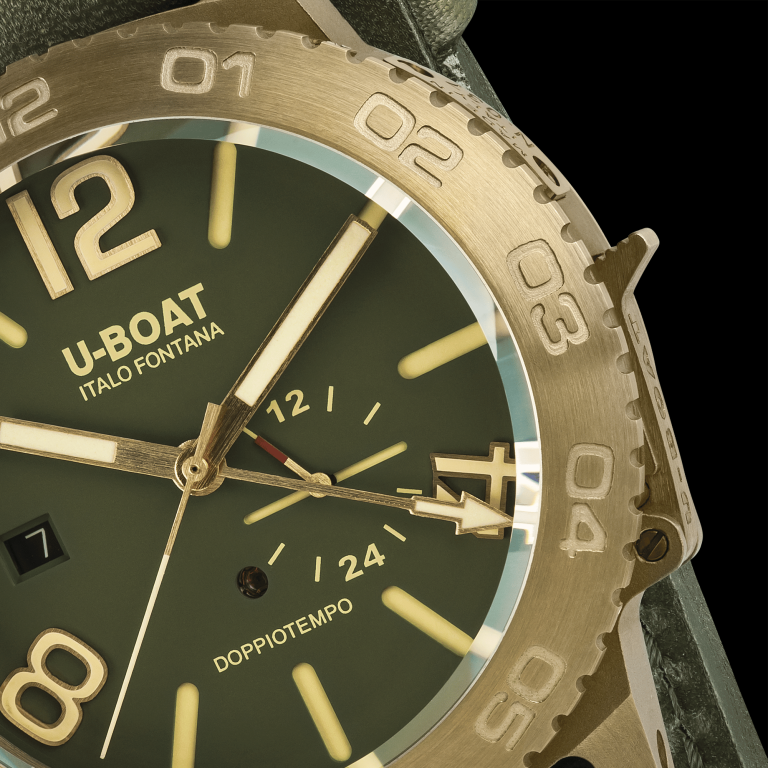 U Boat DOPPIOTEMPO 46MM BRONZO GR In Vendita