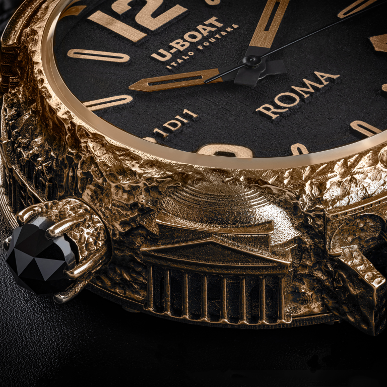 U Boat ROMA 45MM BRONZE DIAMOND Qualità Garantita