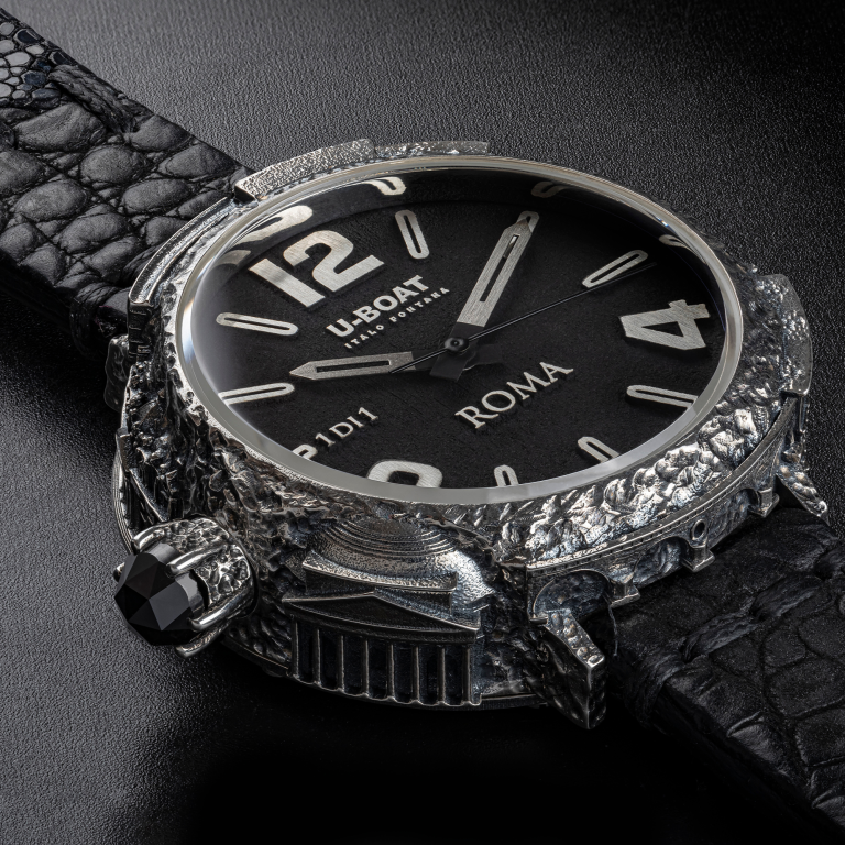 U Boat ROMA 45MM 925 DIAMOND Consegna Veloce