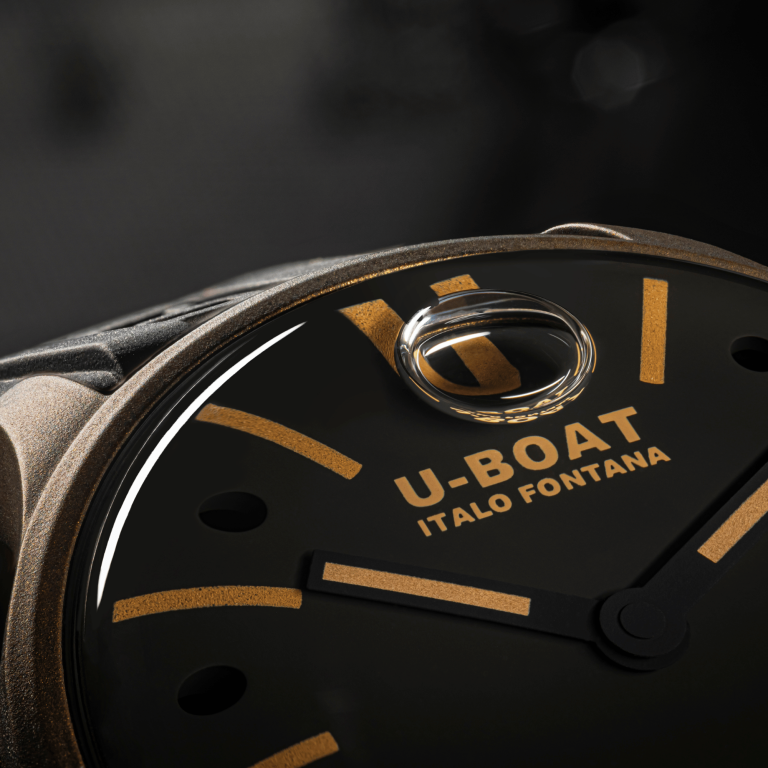 U Boat DARKMOON 40 MM BK BROWN VINTAGE Sottocosto