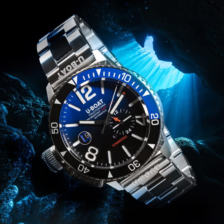 U Boat SOMMERSO CERAMIC BLUE/MT Offerta
