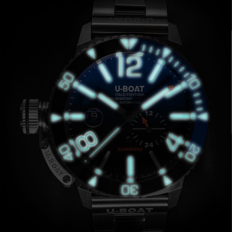 U Boat SOMMERSO CERAMIC BLUE/MT Offerta