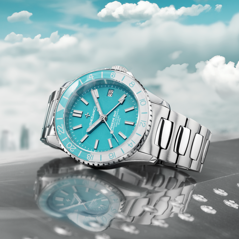 Venezianico NEREIDE GMT Cielo - 3521505C Nuova
