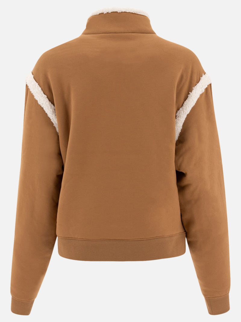 Vietti Ugg Felpa con mezza zip "Lydi" Promozione Limitata