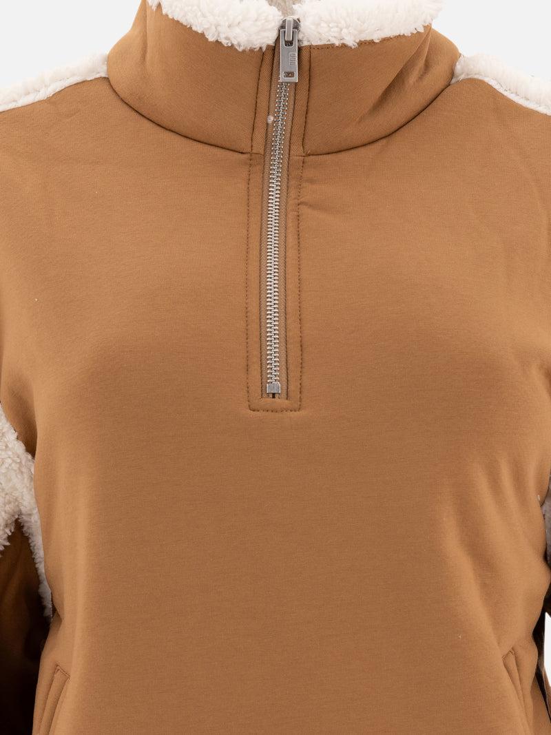 Vietti Ugg Felpa con mezza zip "Lydi" Promozione Limitata