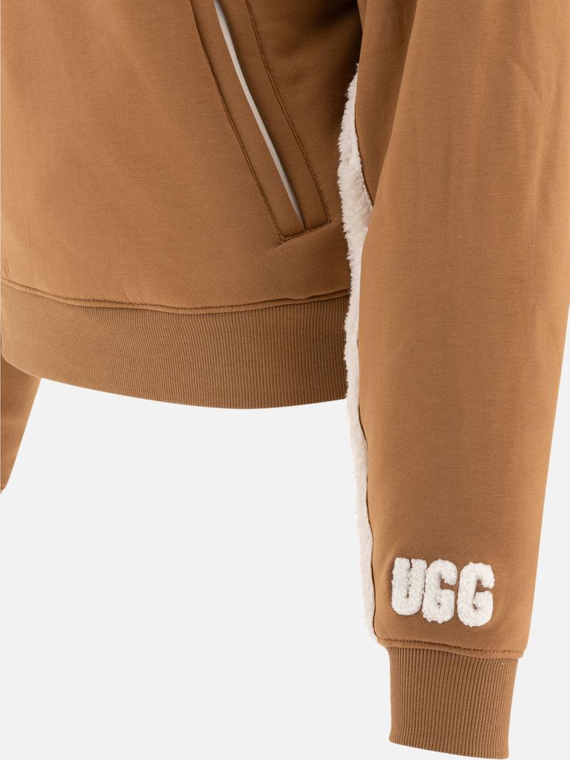 Vietti Ugg Felpa con mezza zip "Lydi" Promozione Limitata