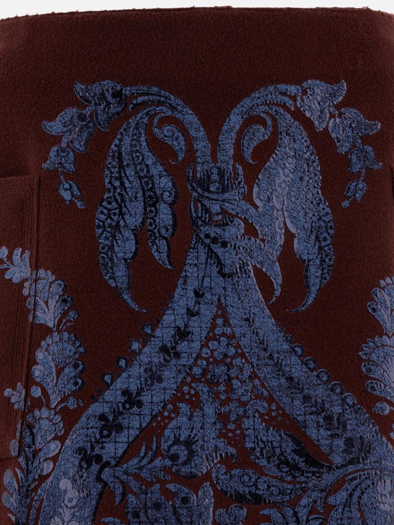 Vietti Etro Gonna mini con stampa laminata Shopping Online