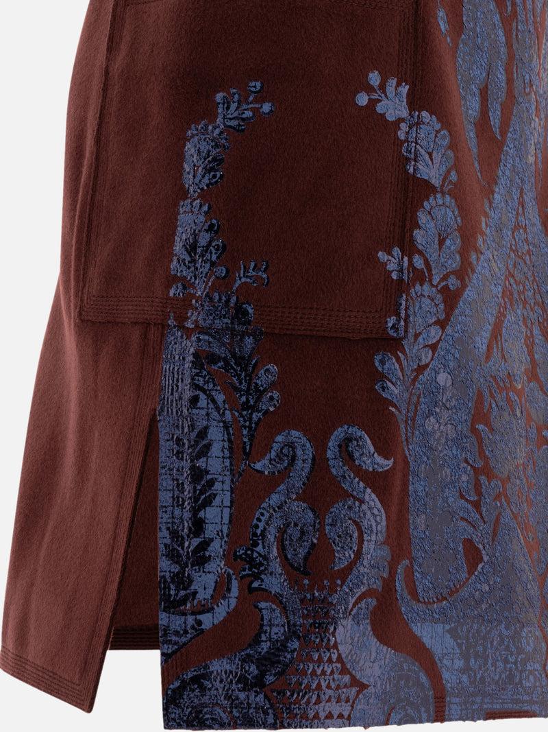 Vietti Etro Gonna mini con stampa laminata Shopping Online