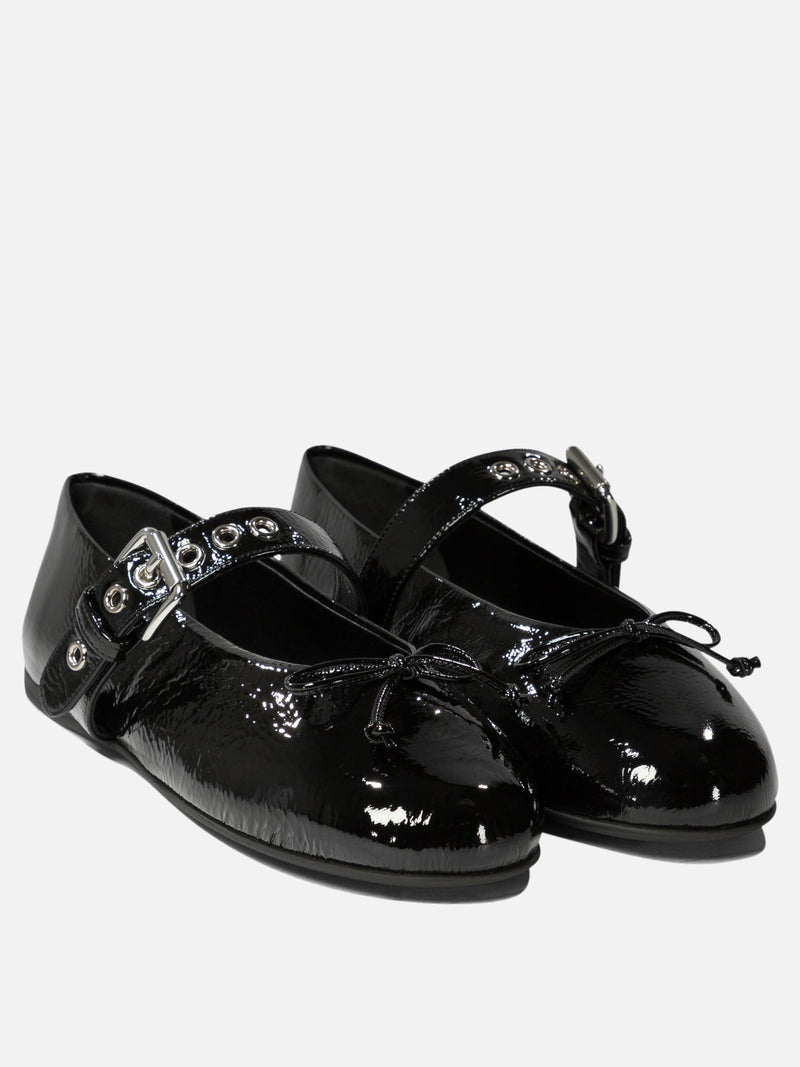 Vietti Miu Miu Ballerine in pelle Sconto