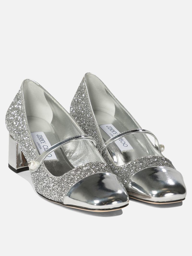 Vietti Jimmy Choo Décolleté con glietter "Elisa 45" I Più Venduti