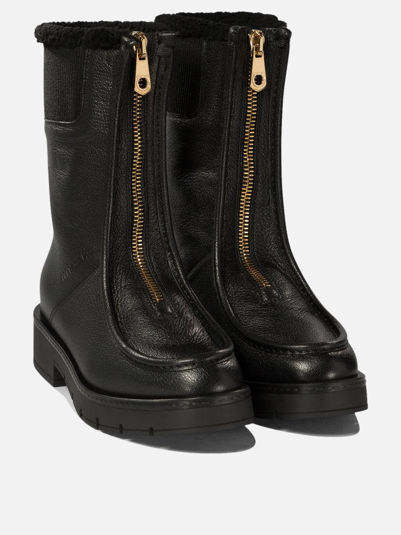Vietti Ferragamo Stivaletti "Montse Fur" In Saldo