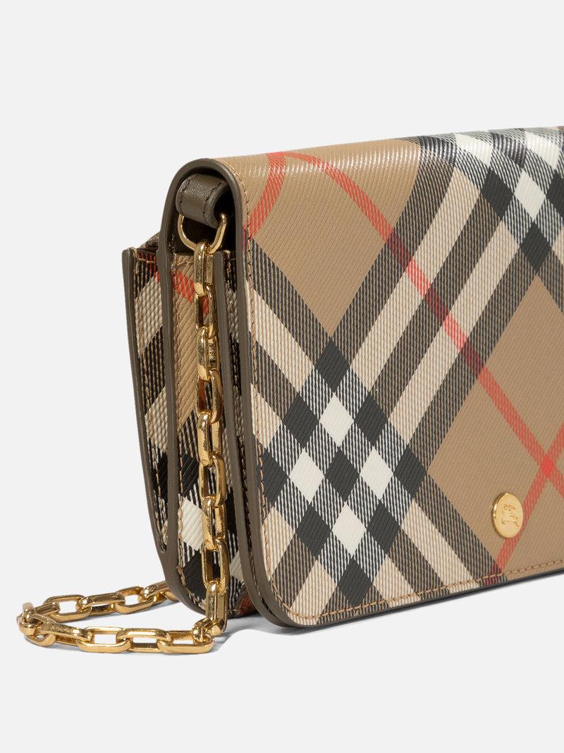 Vietti Burberry Borsa a tracolla "Check" Consegna Veloce