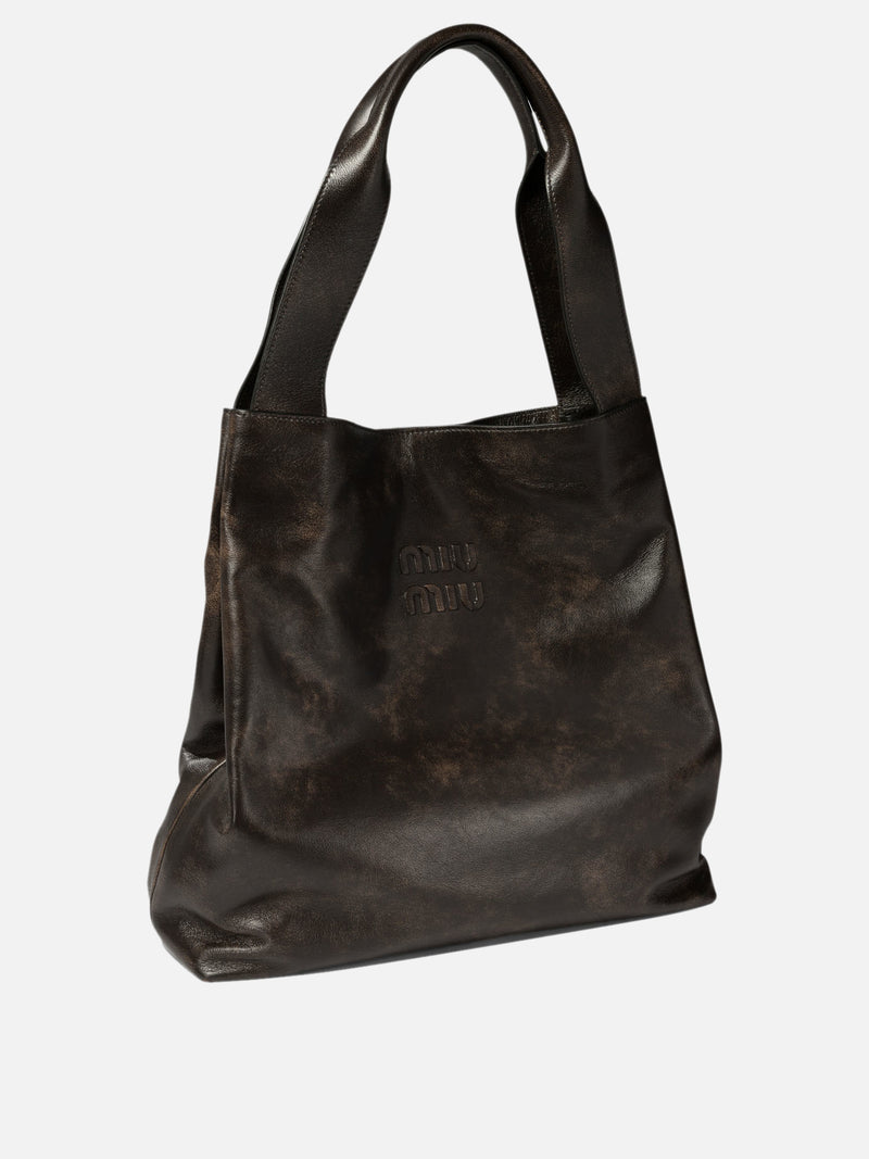 Vietti Miu Miu Borsa a spalla in pelle Fino Al -60%