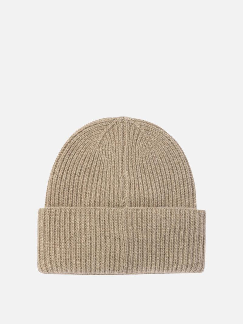 Vietti Max Mara Berretto in cashmere a coste Sconto